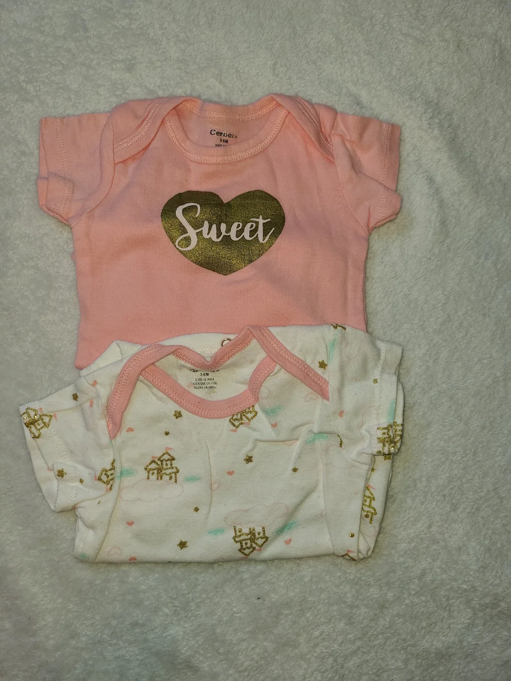 20 Short Sleeve Onesies